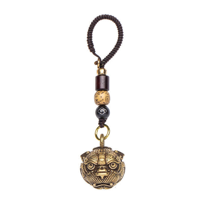Buddha Stones PiXiu Wealth Miedziany Brelok do Kluczy