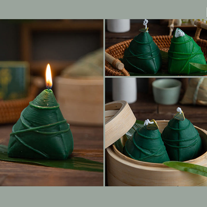 Buddha Stones , Festiwal Smoczych Łodzi, Wzór Zongzi, Świeca Zapachowa, Prezent Dla Rodziny, Przyjaciół