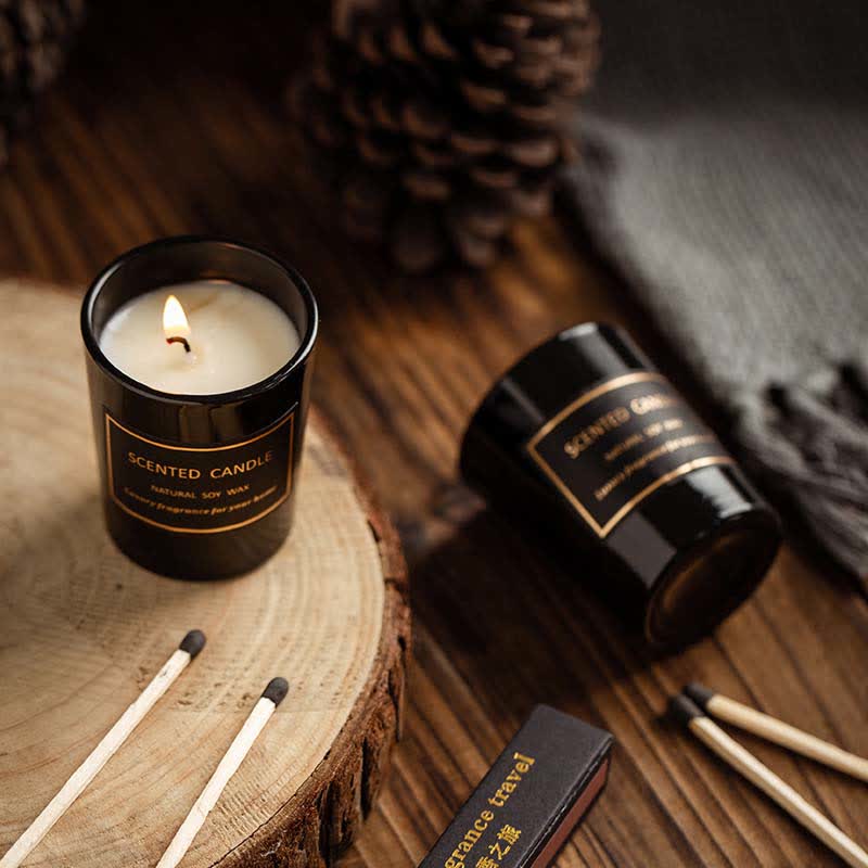 Blue Bell Pear Freesia Zapach Medytacja Modlitwa Zapachowa Aromaterapia Świeca Sojowa - image 5