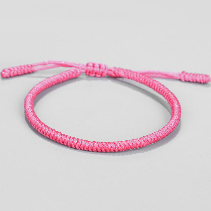 Buddha Stones Tybetańskie 3 sztuki King Kong Knot Protection Braided Bracelet