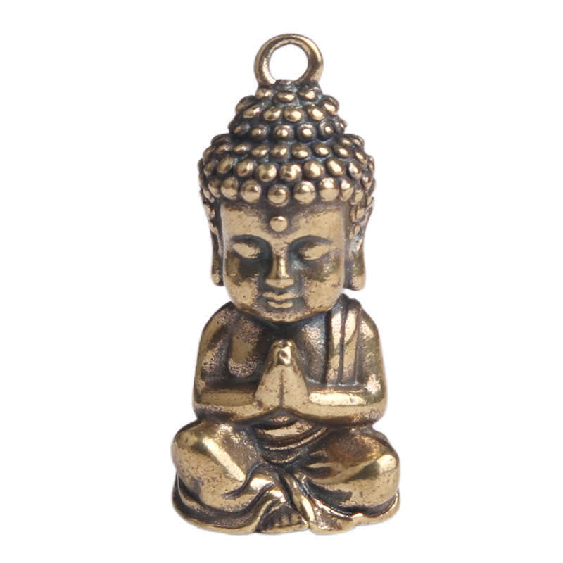 Brelok miedziany Budda Współczucie Dekoracja - image 7