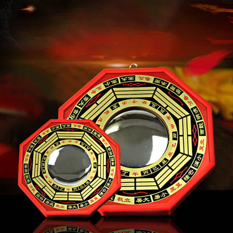 Feng Shui Bagua Mapa Równowagi Salonu Energia Mapa Lustra