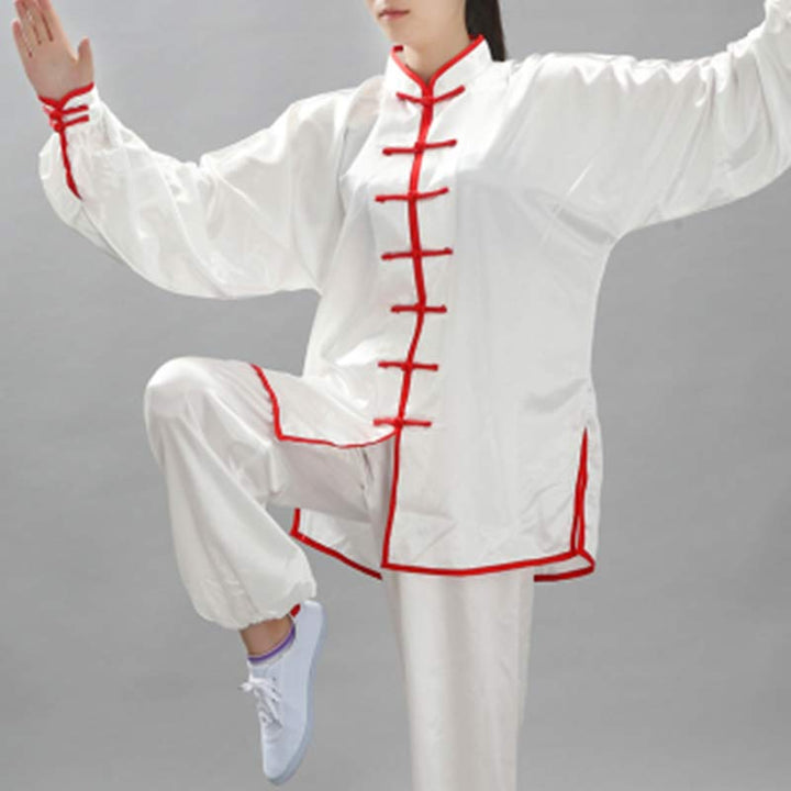 Buddha Stones Prosty wzór Medytacja Modlitwa Duchowy Zen Tai Chi Qigong Praktyka Unisex Zestaw Ubrań - image 26