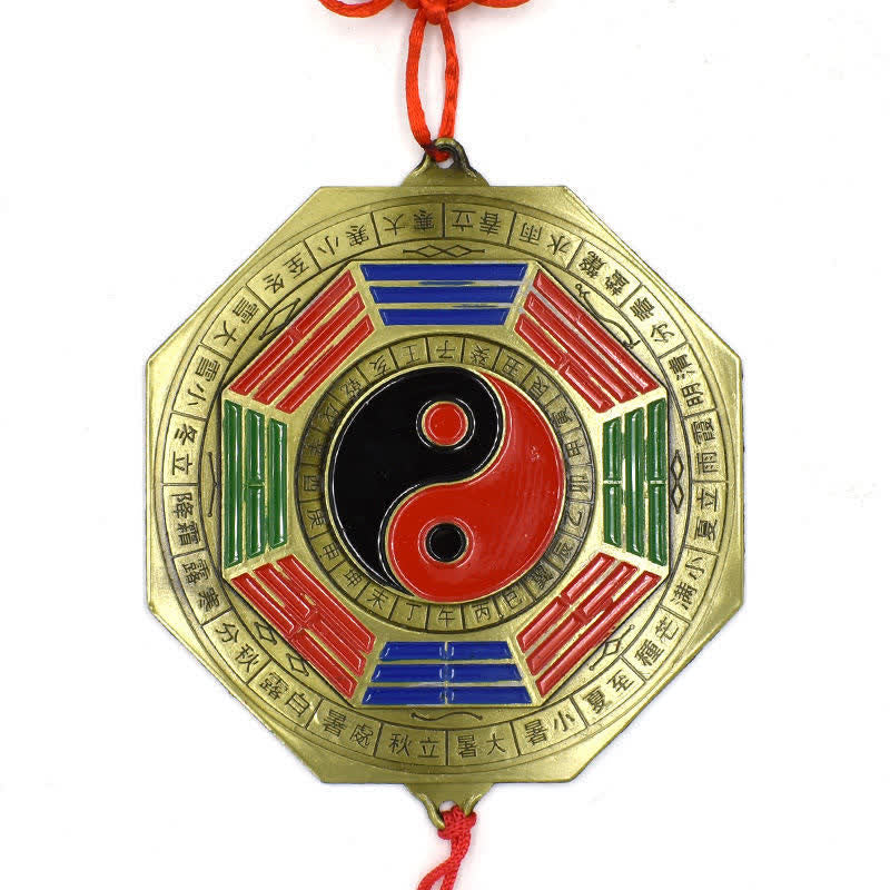 Mapa Feng Shui Bagua Monety Pięciu Cesarzy Mapa Energii Harmonii Chińskiego Węzła