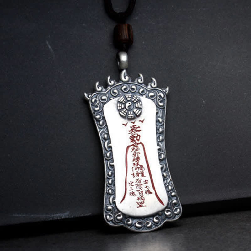 FengShui Bagua PiXiu Cinnabar Balance Naszyjnik Wisiorek - image 3