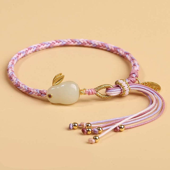 Bransoletka ochronna ze sznurka Reincarnation Knot Luck String