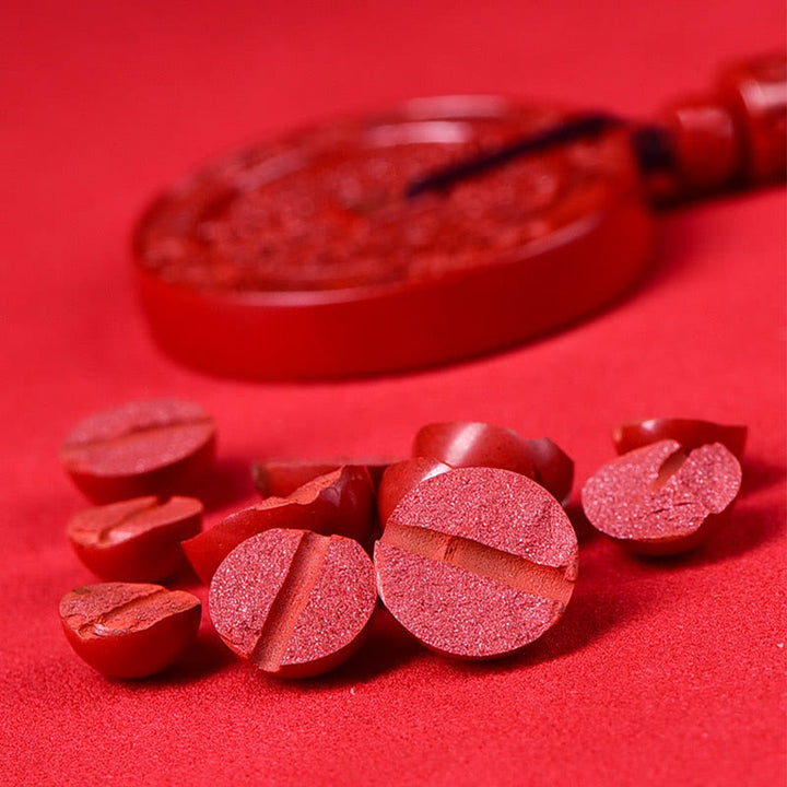 Buddha Stones Naturalne Duchy Górskie Cinnabar Wydaj Pieniądze Bagua Błogosławieństwo Naszyjnik Wisiorek Brelok