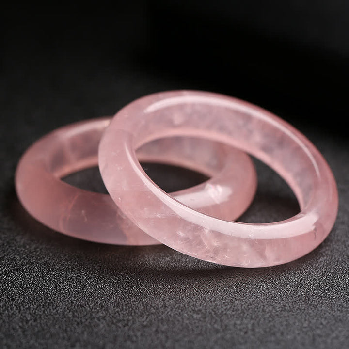 Bransoletka Buddha Stones Natural Rose Quartz Love Caring - image 0