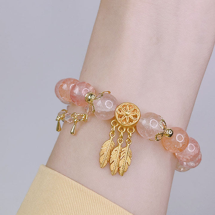 Bransoletka ochronna z Buddha Stones Dream Catcher
