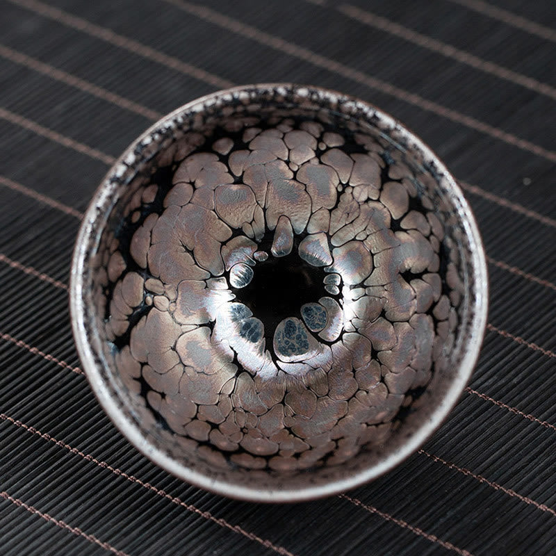 Buddha Stones ręcznie robione kwiaty wiśni Sakura Design chiński Jianzhan Ceramiczny kubek do herbaty Kung Fu