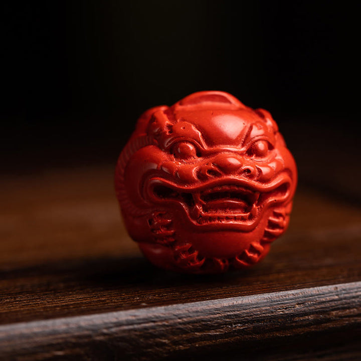 Buddha Stones Tybet Om Mani Padme Hum PiXiu Miedziana Moneta Mały Liść Czerwony Sandałowiec Cynober Ochrona Brelok