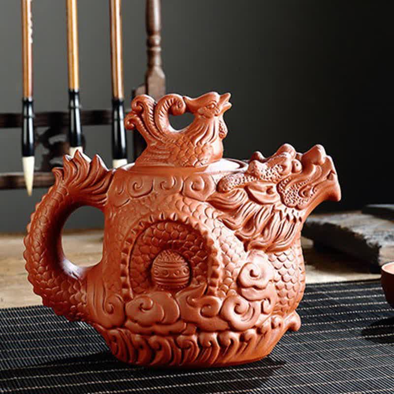 Ceramiczny czajniczek Vintage Dragon Phoenix