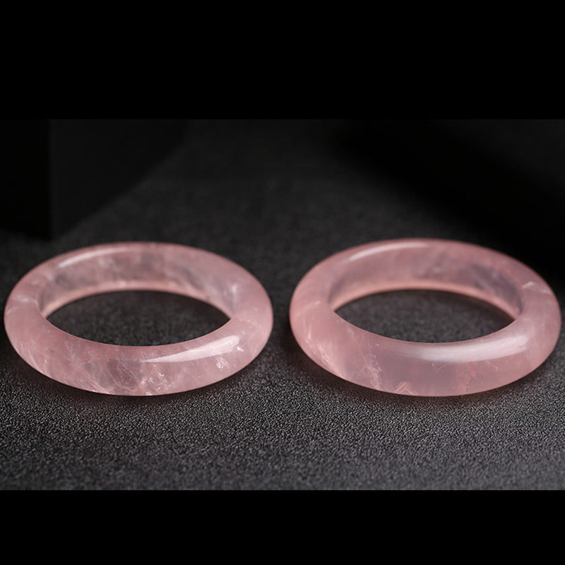 Bransoletka Buddha Stones Natural Rose Quartz Love Caring - image 8