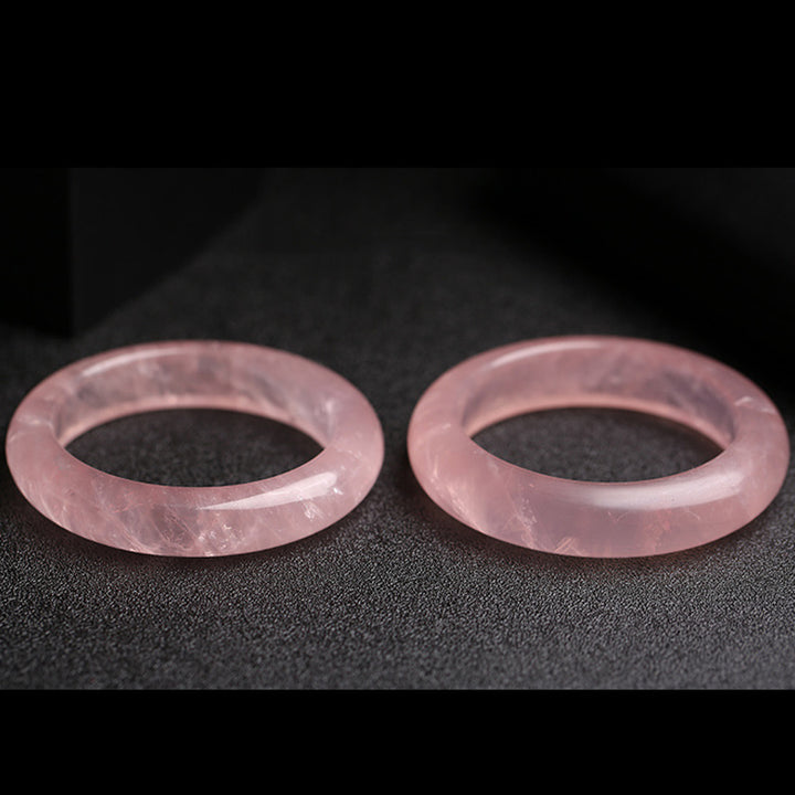 Bransoletka Buddha Stones Natural Rose Quartz Love Caring - image 8