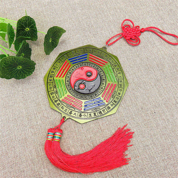 Feng Shui Bagua Mapa Chińskie Węzły Harmonii Energii Lustro - image 22