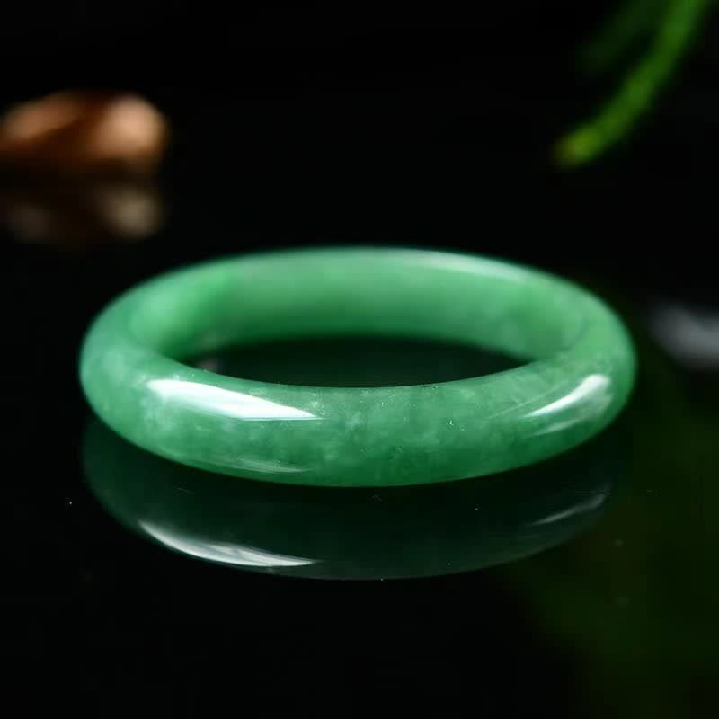 Bransoletka z jadeitu z Buddha Stones , uzdrawiająca, zapewniająca obfitość i ochronę - image 5
