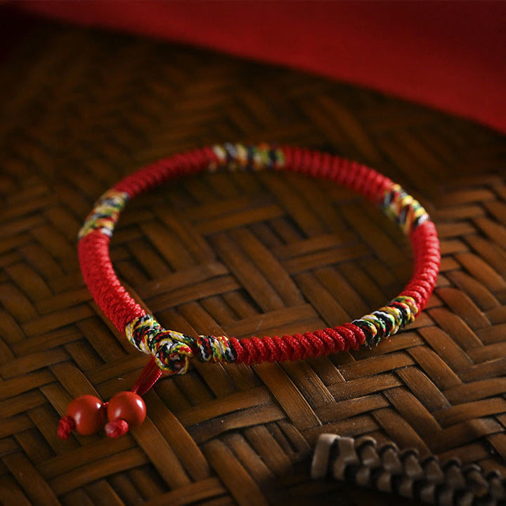 Bransoletka ochronna na szczęście z pięcioma kolorami King Kong Knot String