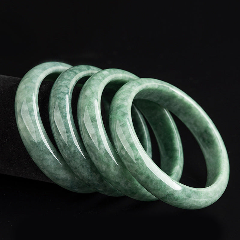 Bransoletka z naturalnego jadeitu , Buddha Stones , szczęścia i bogactwa