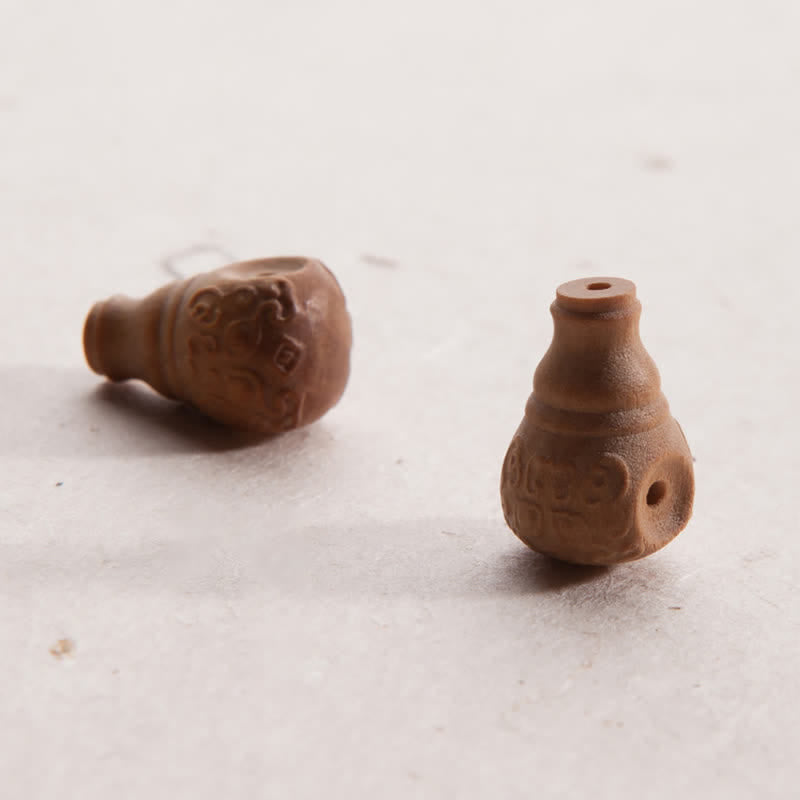 Buddha Stones 108 Koraliki Mala 925 Srebro Sterling Cytryn Sandałowiec Turkus Ochrona Bransoletka Dobrobytu - image 16