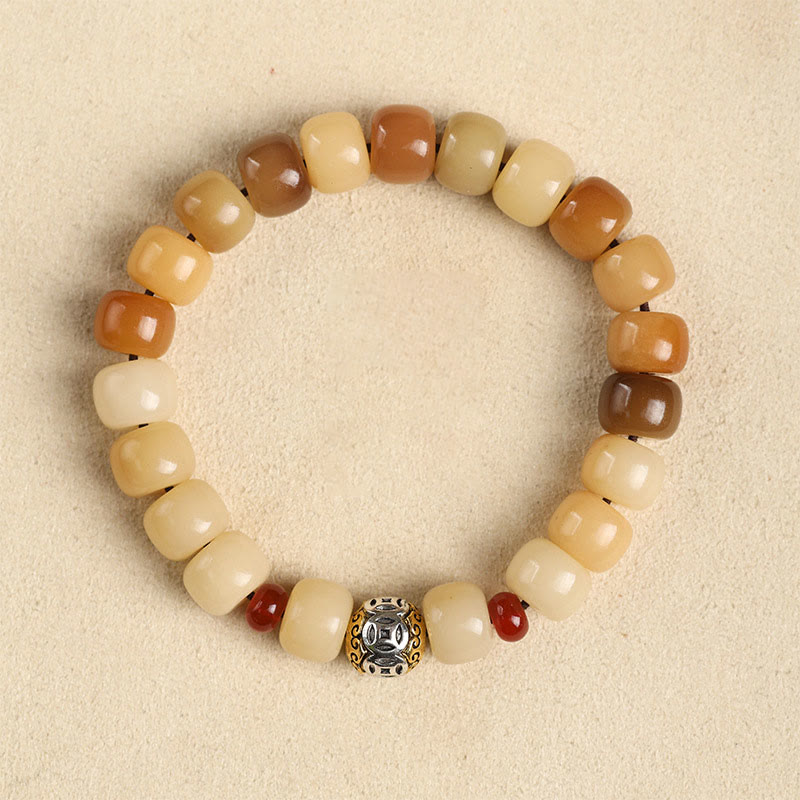 Buddha Stones Naturalne Nasiona Bodhi Władca Lasu Trupów Om Mani Padme Hum Bransoletka Mądrości