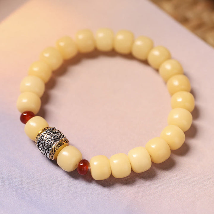 Buddha Stones Bodhi Nasiona Pomyślna Chmura Fu Charakter Koralik Bransoletka Pokoju