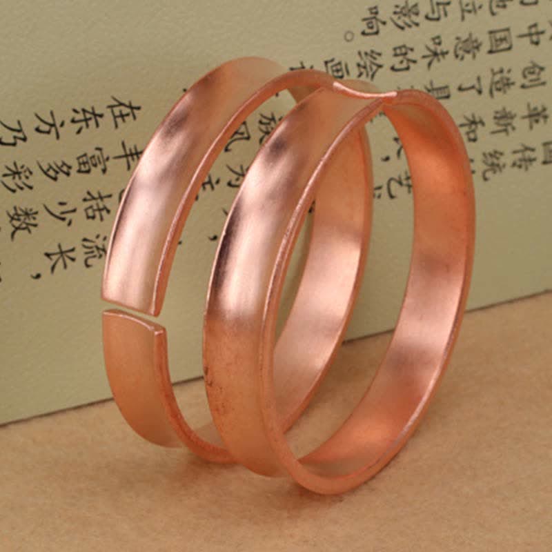 Bransoletka z mankietem Copper Wealth Luck