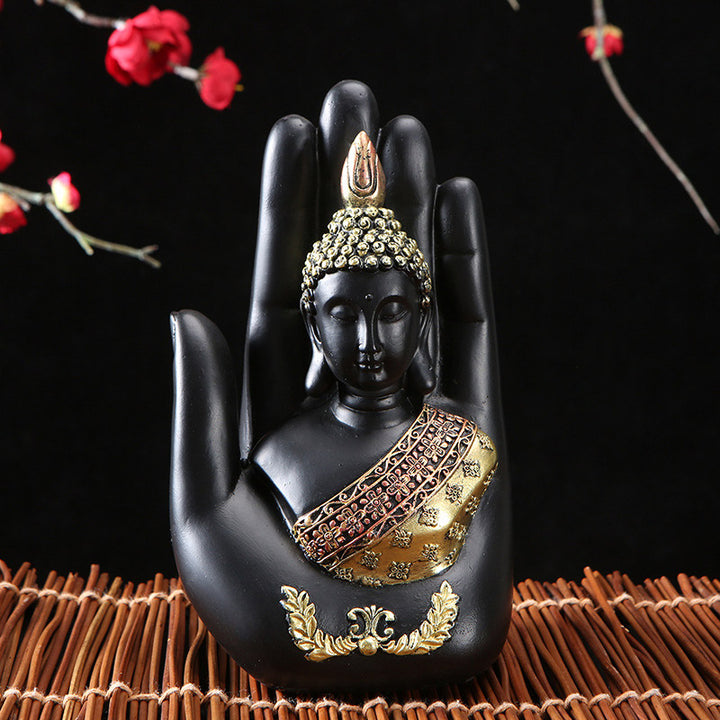 Buddha Stones Tybetański Budda Błogosławieństwo Dekoracja FengShui