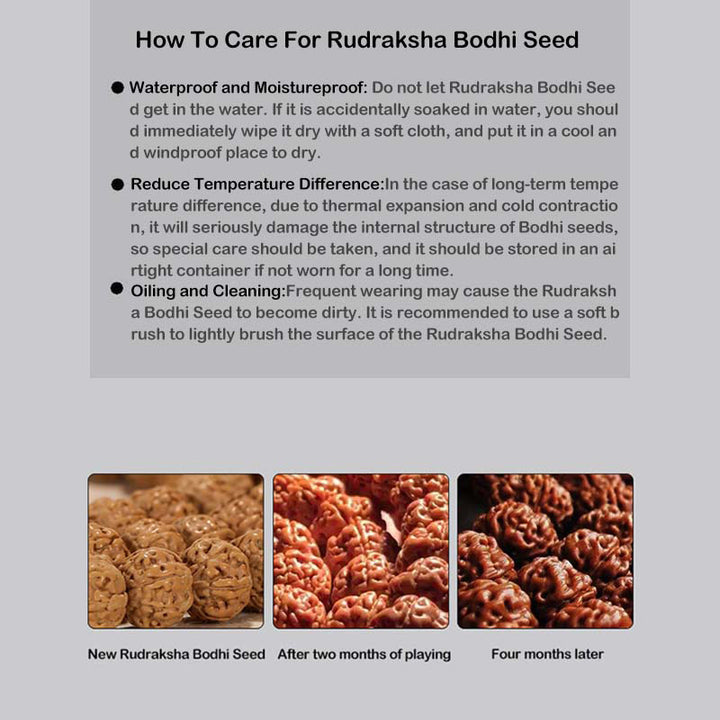 Buddha Stones Tybet Rudraksha Bodhi Nasiona Dzi Koralik Bursztyn Turkus Bransoletka Bogactwo - image 22