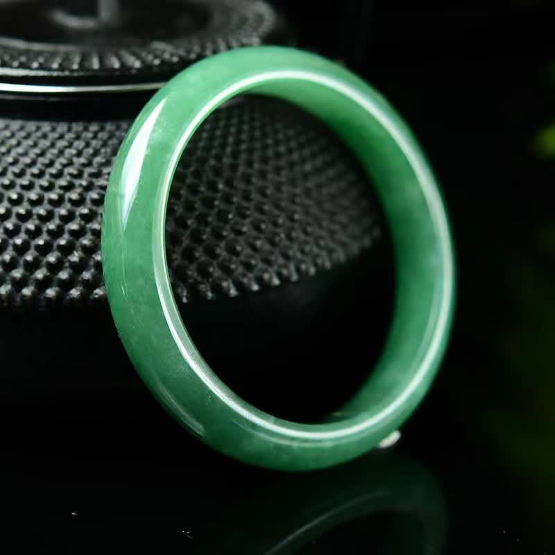 Bransoletka z Buddha Stones Jade Healing Abundance Protection Bangle