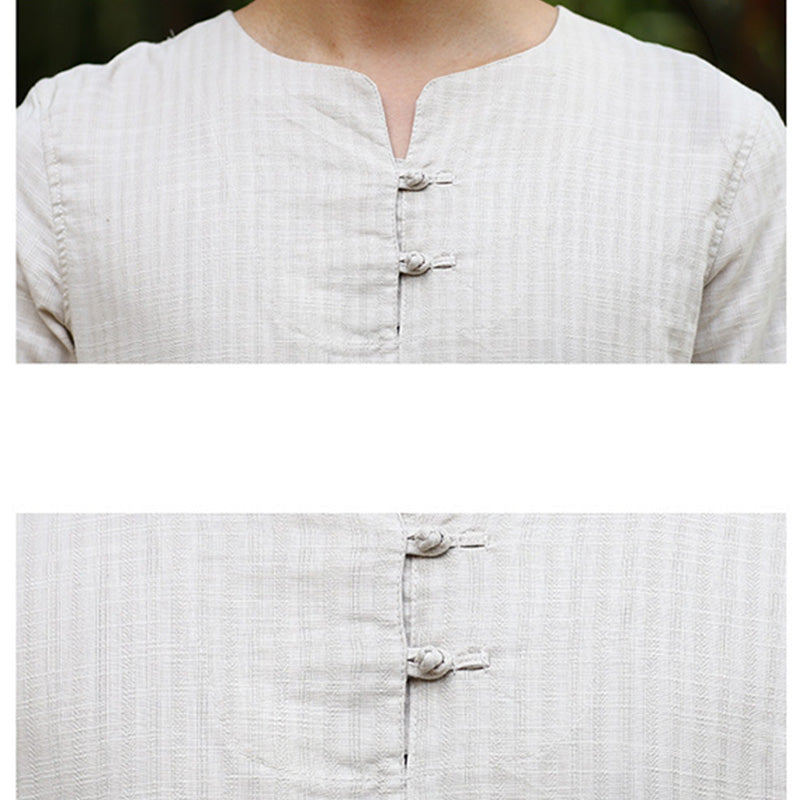 Buddha Stones Medytacja Modlitwa Duchowa Praktyka Zen Jednolity Ubiór Męski Zestaw - image 9