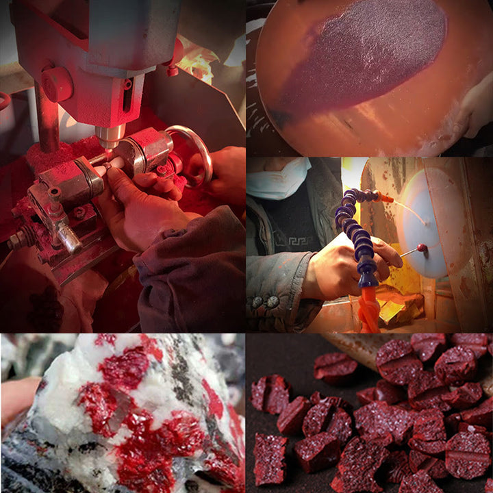 Buddha Stones 925 Srebro Sterlingowe Chiński Zodiak Natal Budda Cynober Om Mani Padme Hum Spokojna Bransoletka - image 19