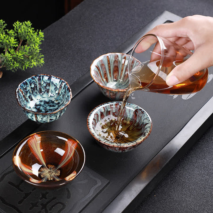 Buddha Stones Kolorowe Ceramiczne Filiżanki Do Herbaty Domowe Biuro Filiżanki Do Herbaty - image 1