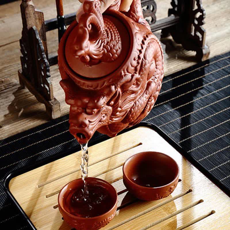 Ceramiczny czajniczek Vintage Dragon Phoenix