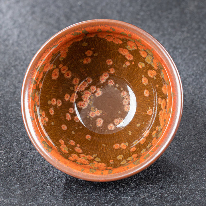 Buddha Stones Kwitnące Kwiaty Wzór Chiński Jianzhan Kiln Change Ceramiczny Filiżanka Do Herbaty Kung Fu Miska
