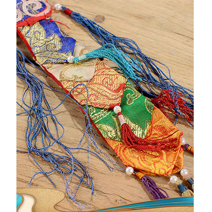 Tybetańska, ręcznie robiona Shankha Om Mani Padme Hum Budda Avalokitesvara turkusowa muszla pozytywna dekoracja - image 10