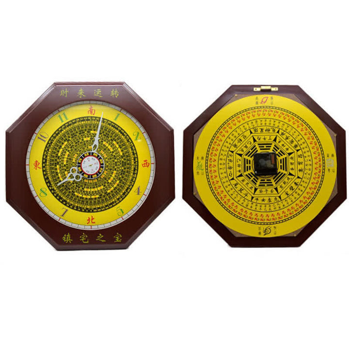 Feng Shui Bagua Mapa Równowagi Energii Mapa Ścienna Zegar - image 7