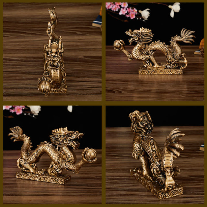 Buddha Stones Feng Shui Smok Pomyślny Chmura Bogactwo Szczęście Dekoracja - image 18