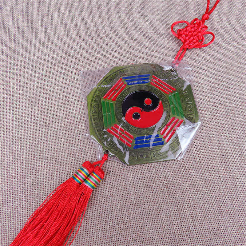 Feng Shui Bagua Mapa Chińskie Węzły Harmonii Energii Lustro