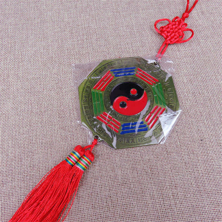 Feng Shui Bagua Mapa Chińskie Węzły Harmonii Energii Lustro