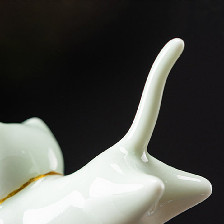 Uroczy kociak Panda Ceramic Blessing kadzielnica ozdoba - image 13