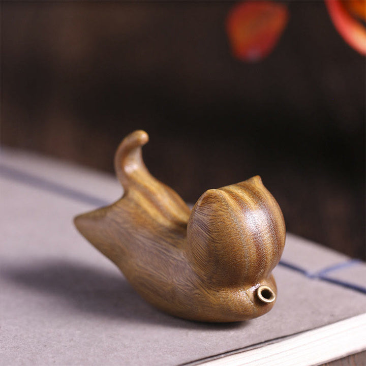 Buddha Stones Zielone Drzewo Sandałowe Uroczy Wzór Kota Uspokajający Kadzidełko Dekoracja - image 3