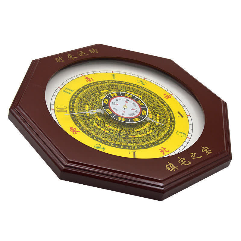 Feng Shui Bagua Mapa Równowagi Energii Mapa Ścienna Zegar - image 18