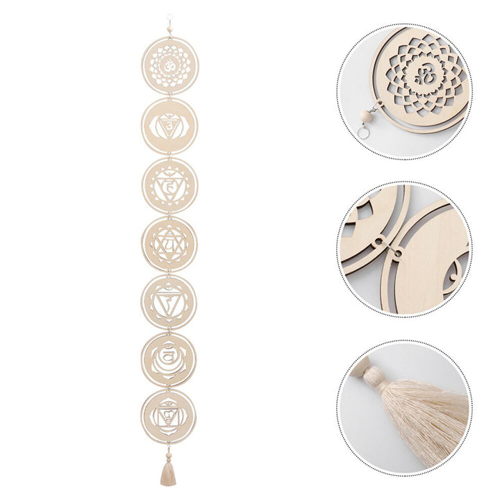 Buddha Stones Czakra Równoważący Wieszak Ścienny Wystrój Domu