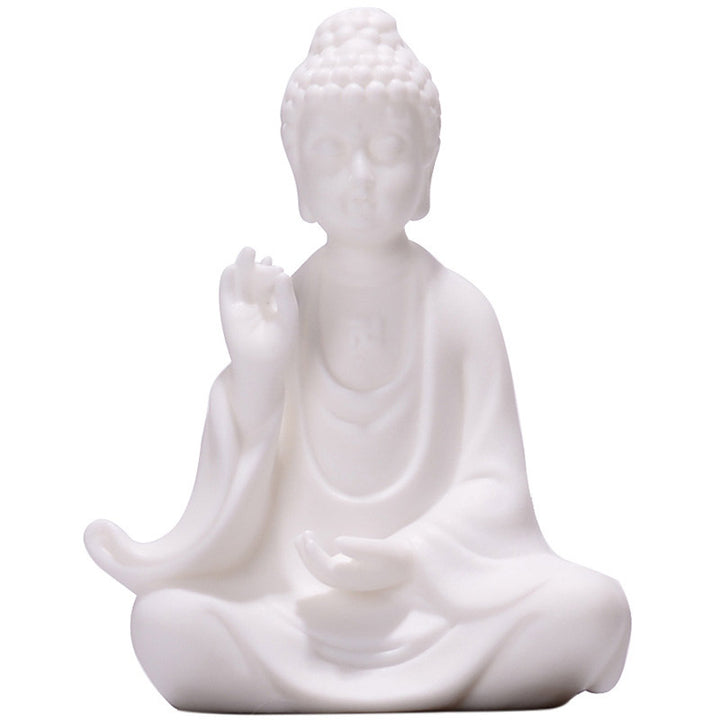 Budda Awalokiteśwara Ksitigarbha Bodhisattwa Błogosławieństwo Ceramiczna dekoracja LED