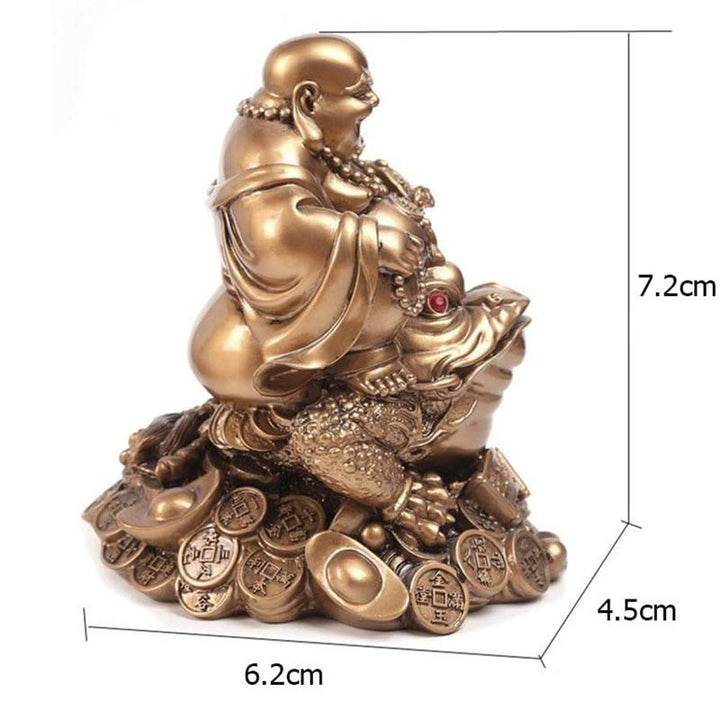 FengShui Maitreya Żaba Ozdoba Dekoracja - image 2