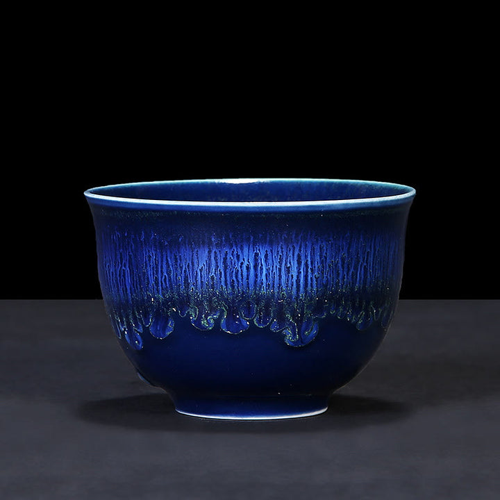 Buddha Stones Chińskie Jianzhan Glaze Kiln Change Ceramic Tea Cup Tenmoku Kung Fu Tea Cup