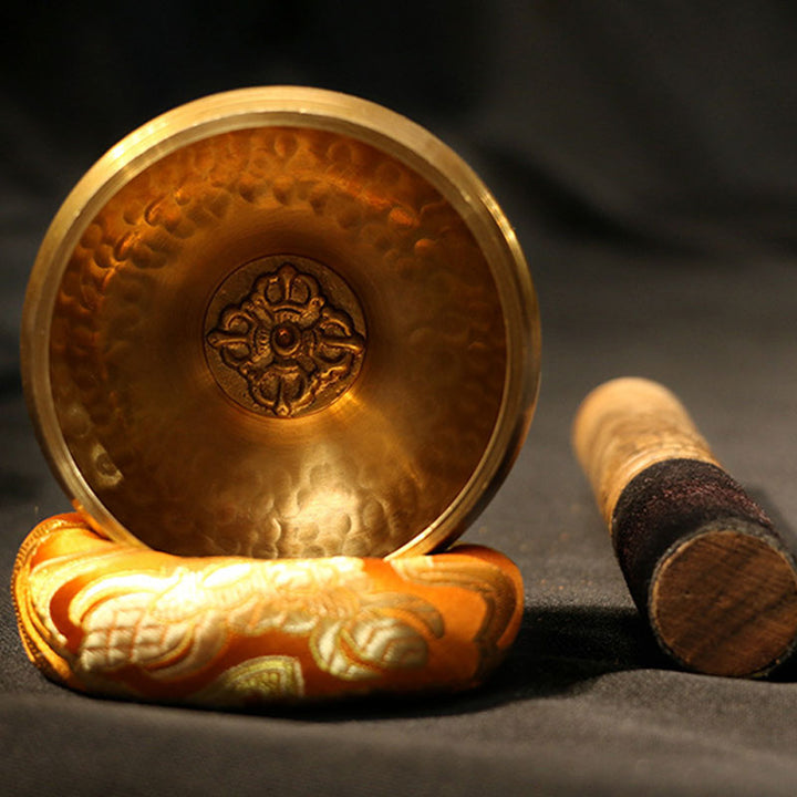 Buddha Stones Zestaw mis śpiewających z tybetańskiej misy dźwiękowej, ręcznie wykonany, do relaksacji i medytacji uważności - image 1