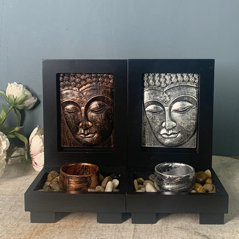 Buddha Stones Budda Współczucie Spokój Dom Modlitwa Ołtarz Zen Dekoracja