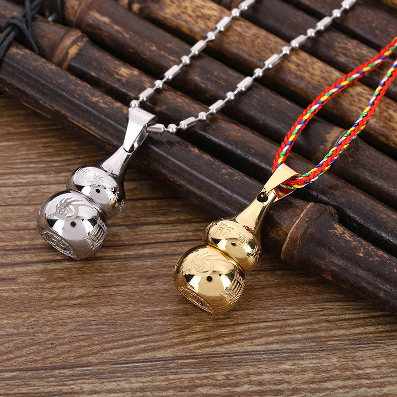 Buddha Stones Tybetański Symbol Yin Yang Tytan Harmonia Naszyjnik Wisiorek Ze Stali Tytanowej