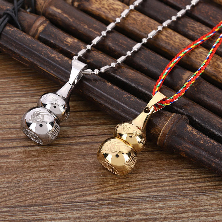 Buddha Stones Tybetański Symbol Yin Yang Tytan Harmonia Naszyjnik Wisiorek Ze Stali Tytanowej